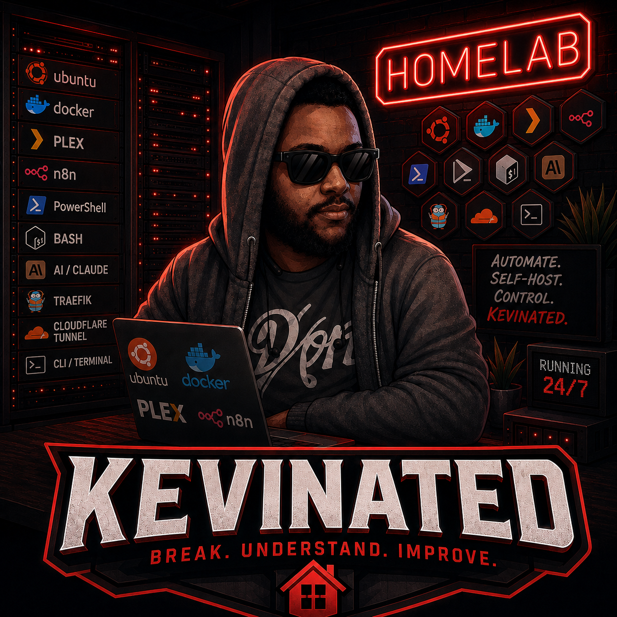 Homelab infrastructure visualization